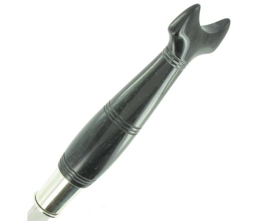 Nontron Virole n° 25 - Queue de Carpe - Manche en Ebène Couteaux de Poche par Nontron