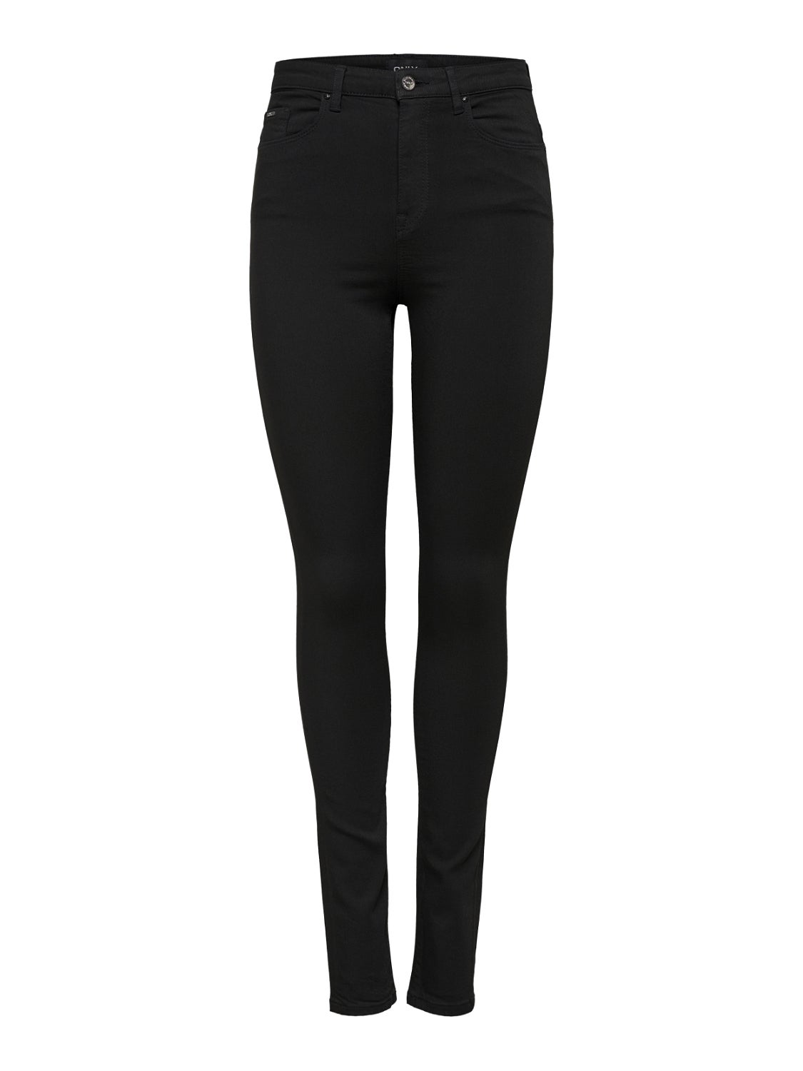 ONLFOREVER Hohe Taille Skinny Fit Jeans Black Denim