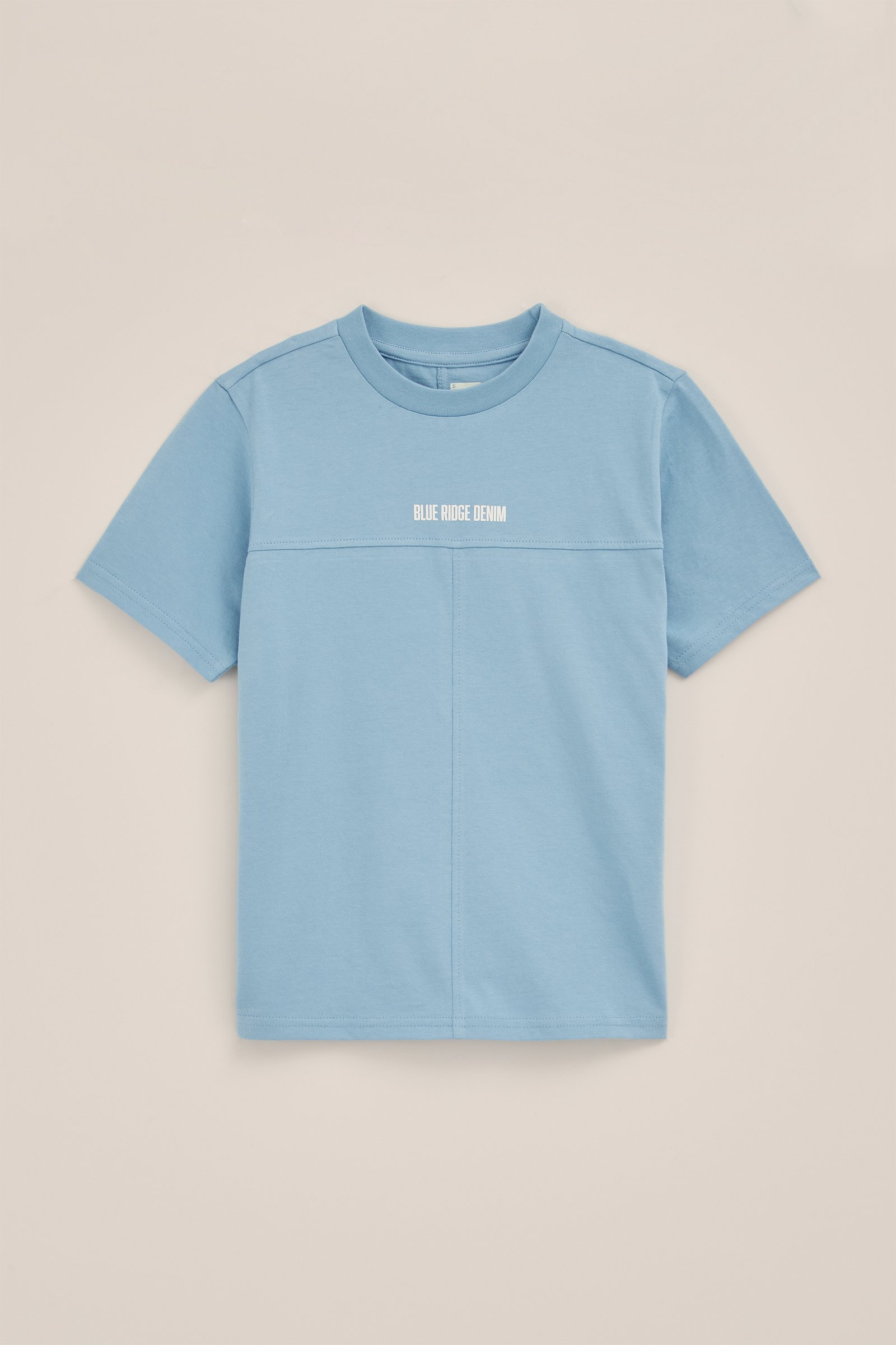 Jongens T-shirt met opdruk Blue Ridge Lichtblauw