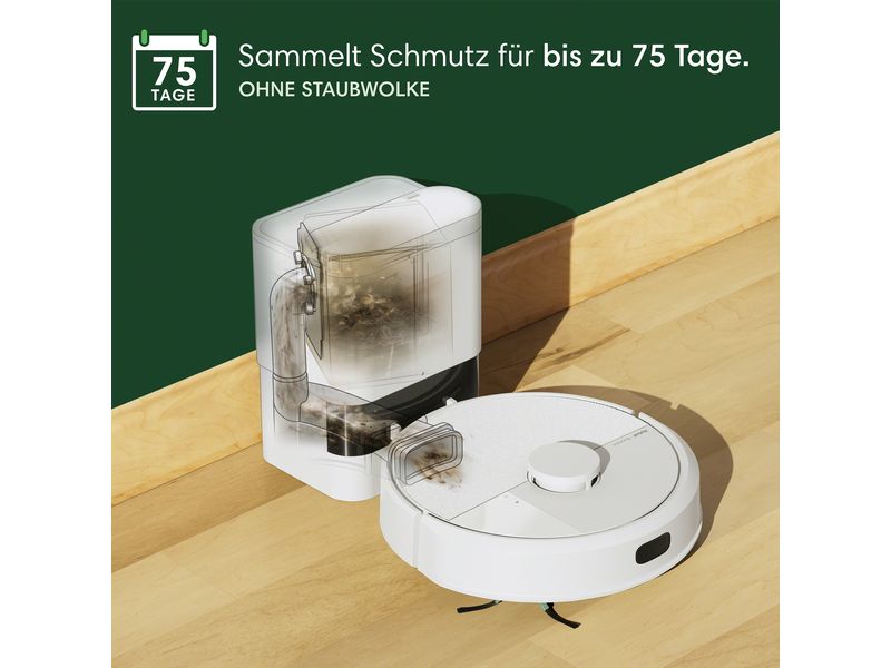 iRobot Saug- und Wischroboter Roomba 105 Combo   AutoEmpty Innovativer Reinigungsroboter mit selbstentleerender Dock