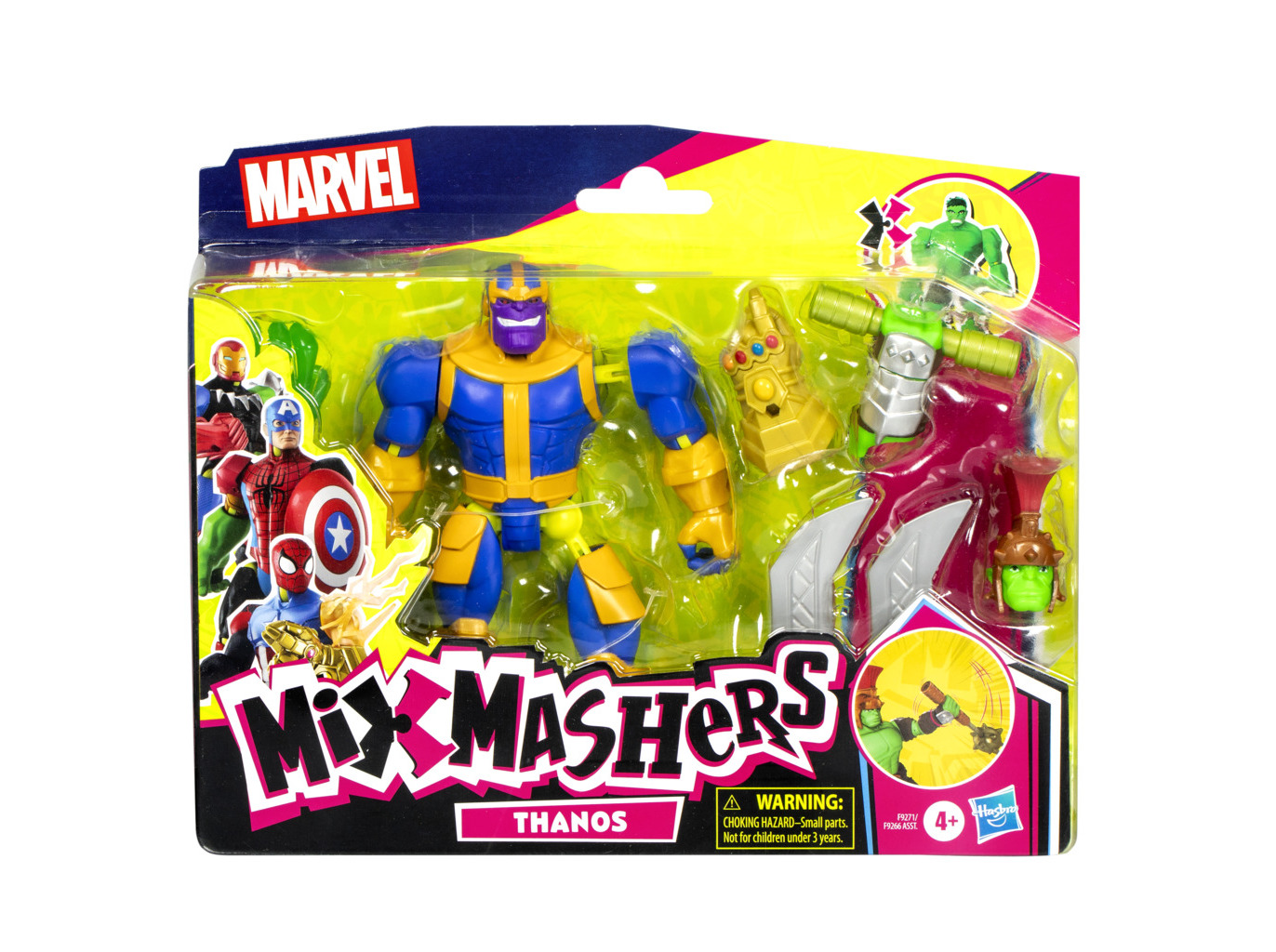 FIGURA DELUXE AVENGERS MIXMASHERS 12CM MODELOS SORTIDOS