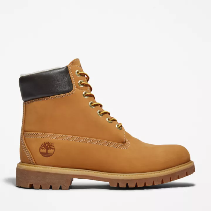 6-inch Boot d'hiver imperméable Timberland Premium pour homme en jaune