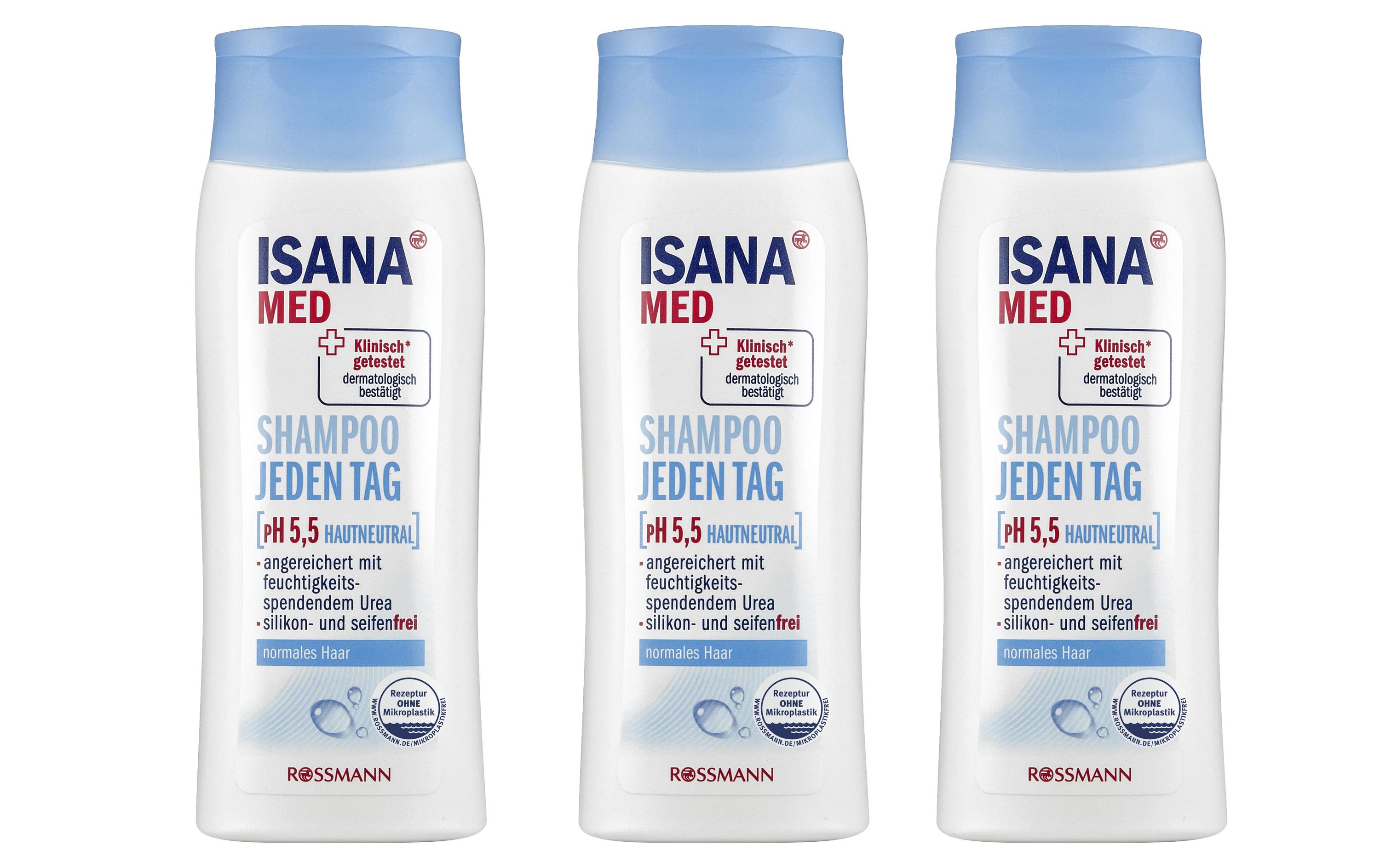 Shampoo Jeden Tag 3 x 200 mlHautneutrales Shampoo