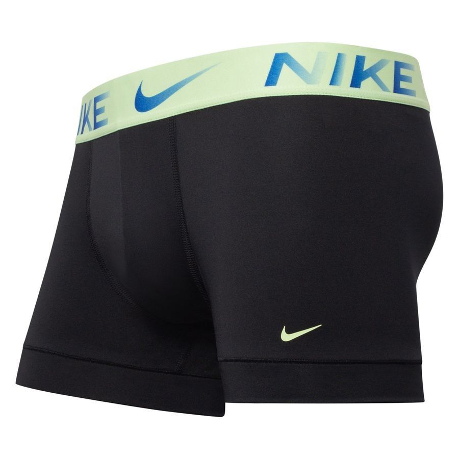 Nike Boxers Pack de 3 - Noir/Bleu/Jaune Fluo