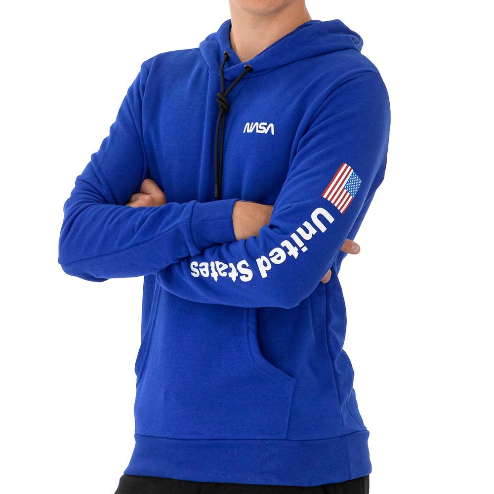 Nasa Sweat à capuche Bleu Homme Nasa 42H