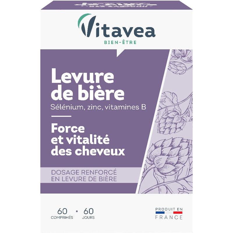 Cure force et vitalité des cheveux - Levure de bière - 6 mois