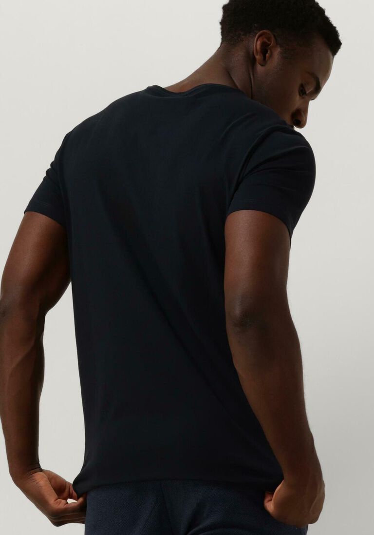 MATINIQUE donkerblauwe matinique t-shirt jermalink cotton stretch