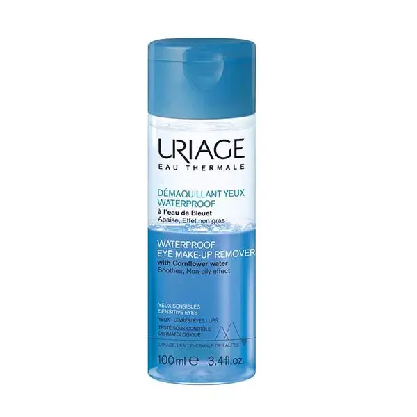 Uriage Démaquillant Yeux Waterproof Biphasé Yeux Sensibles 100ml