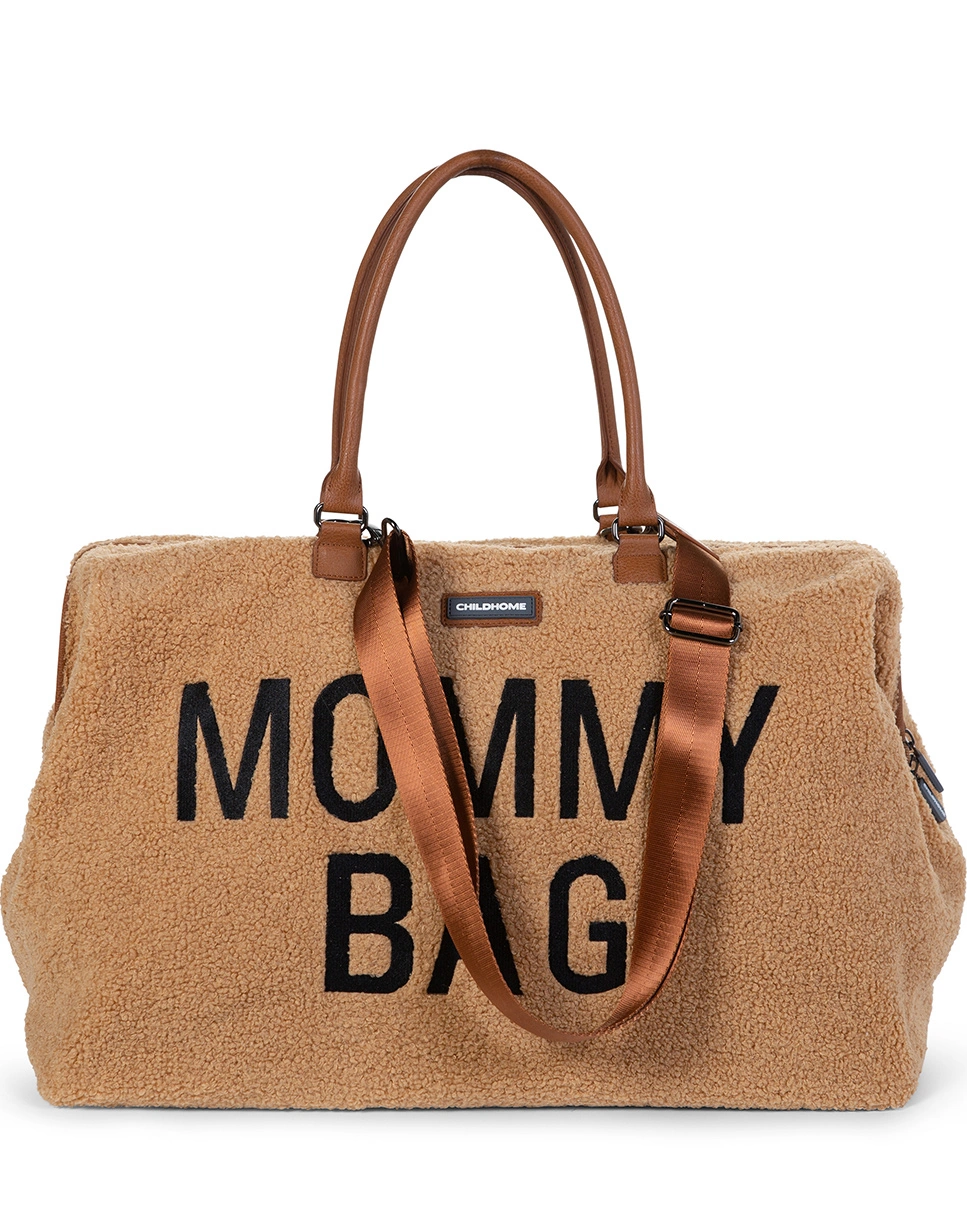 Wickeltasche MOMMY BAG TEDDY (55x30x40) in braun