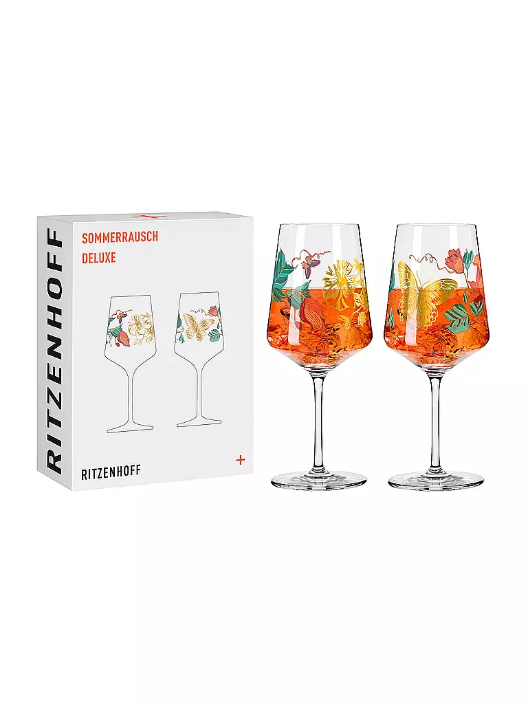 RITZENHOFF Aperitifglas 2er-Set SET-SOMMERRAUSCH DELUX #23 #24 bunt