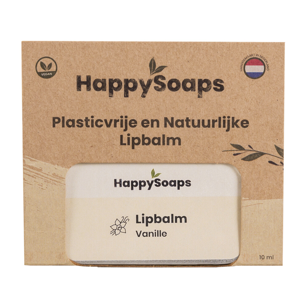 HappySoaps Lipbalm Vanille10 gr