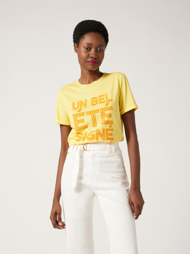 T-shirt Un bel été signé liberté