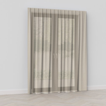 CATCH gordijn Luna 224256 beige