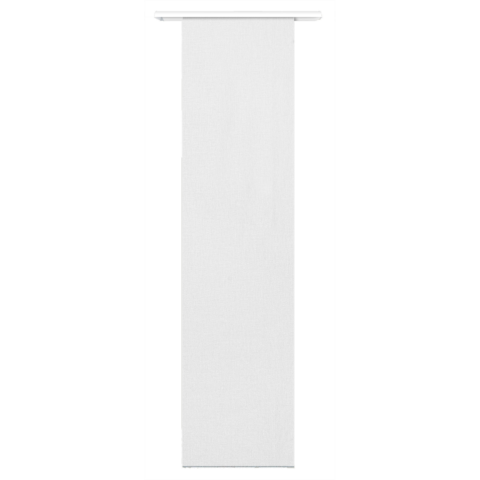 Schiebevorhang-Set - weiß - 60x245 cm