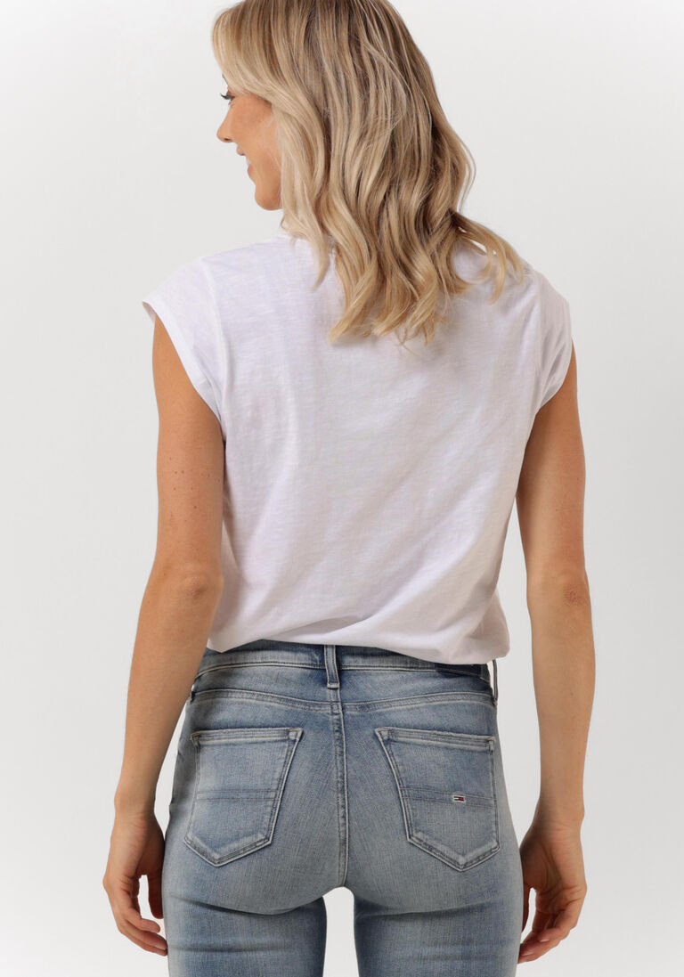 CC HEART gebroken wit cc heart t-shirt basic v-neck tshirt