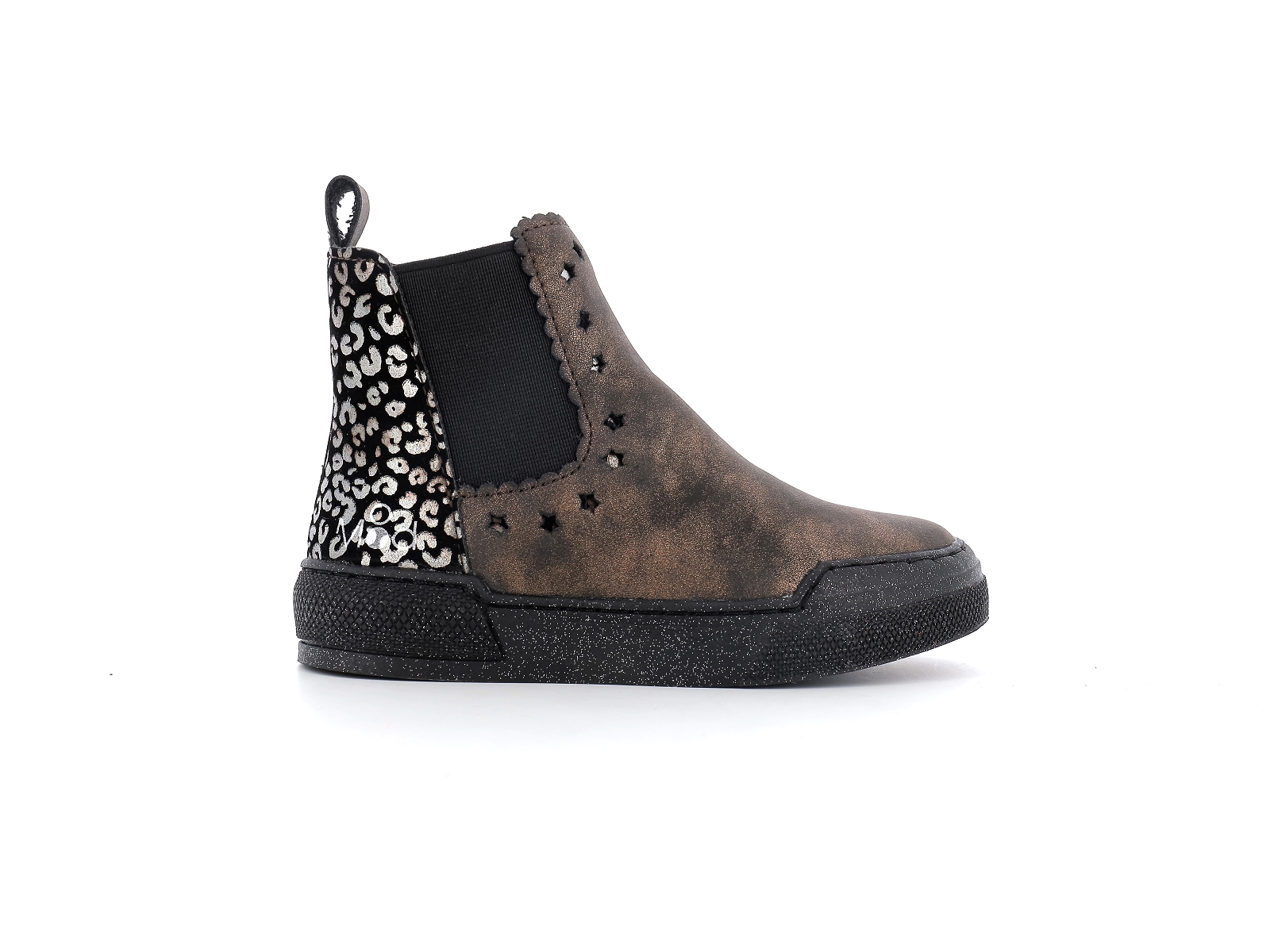 Mod 8-ARIBOOT Synthétique Noir Leopard