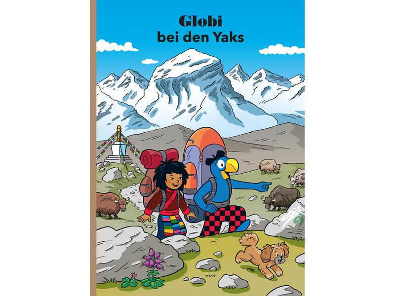Globi Verlag Bilderbuch Globi bei den Yaks Kinderbuch