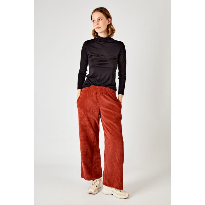 Veritas-Broek corduroy effen