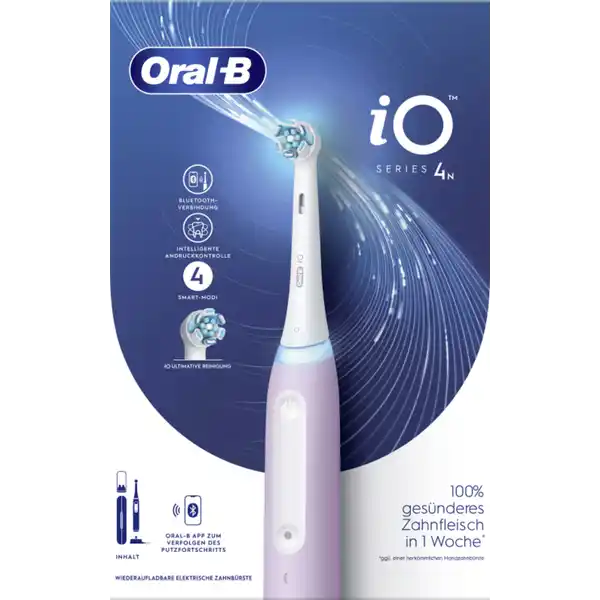 Elektrische Zahnbürste iO Series 4 mit Reiseetui Lavender