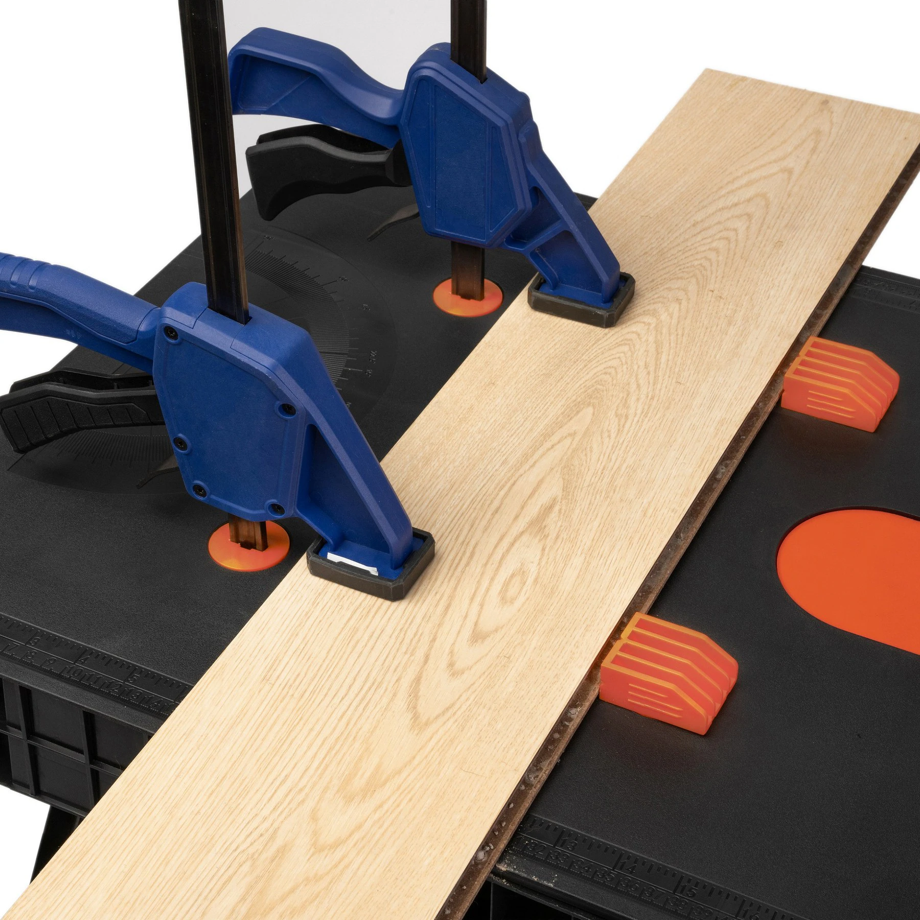 TECH-CRAFT 5-in-1 Werkbank Werkbank Werktisch Montagetritt Montageliege Universal-Werkbank