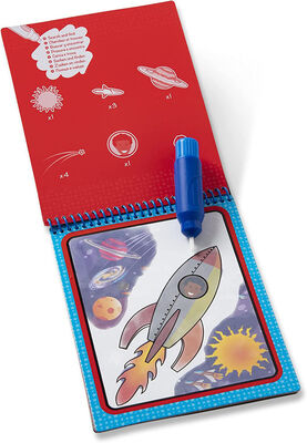 Melissa & Doug Water Wow! Fargeleggingsbok Verdensrommet