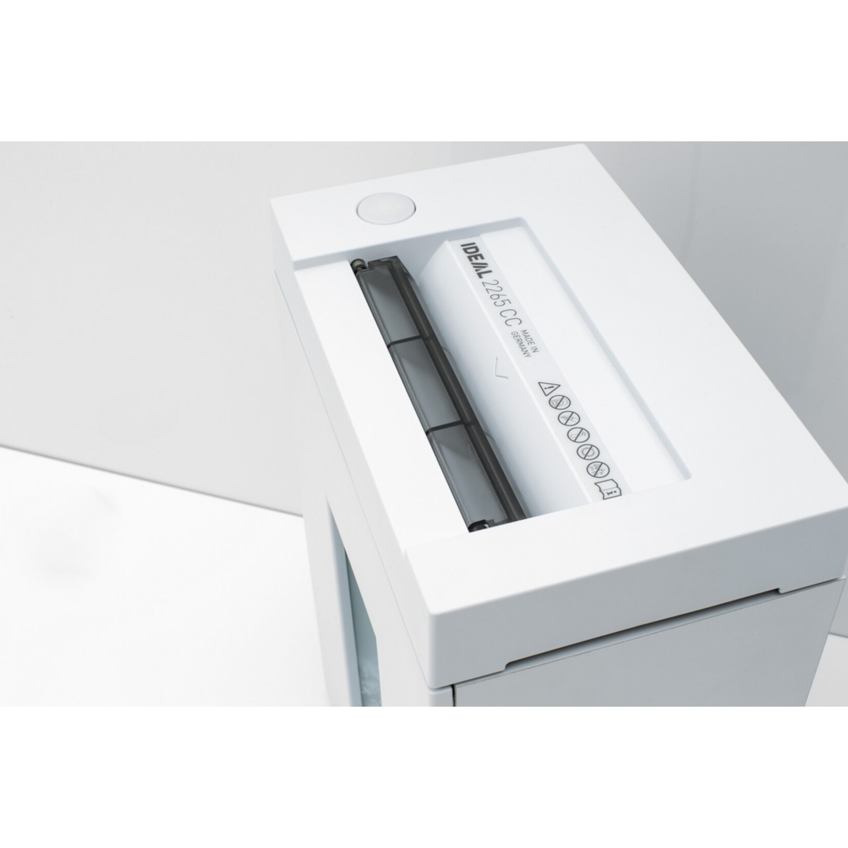Schreibtisch-Aktenvernichter IDEAL 2265 CC Partikelschnitt 2 x 15 mm