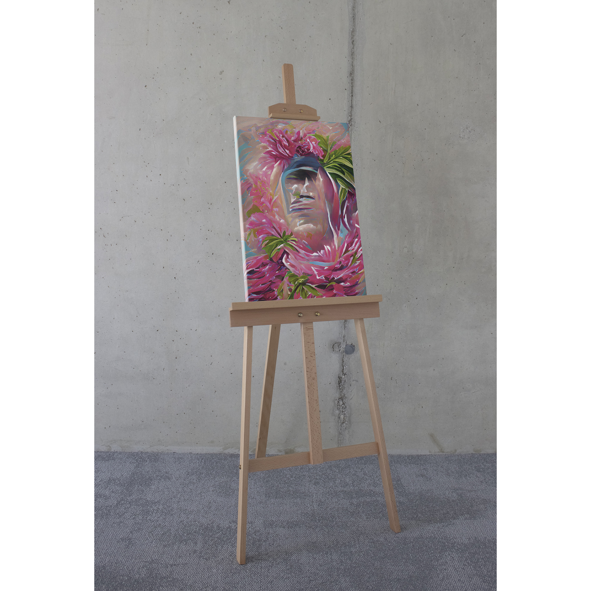 Keilrahmenbild HAWAIANA - bunt - 40x60 cm