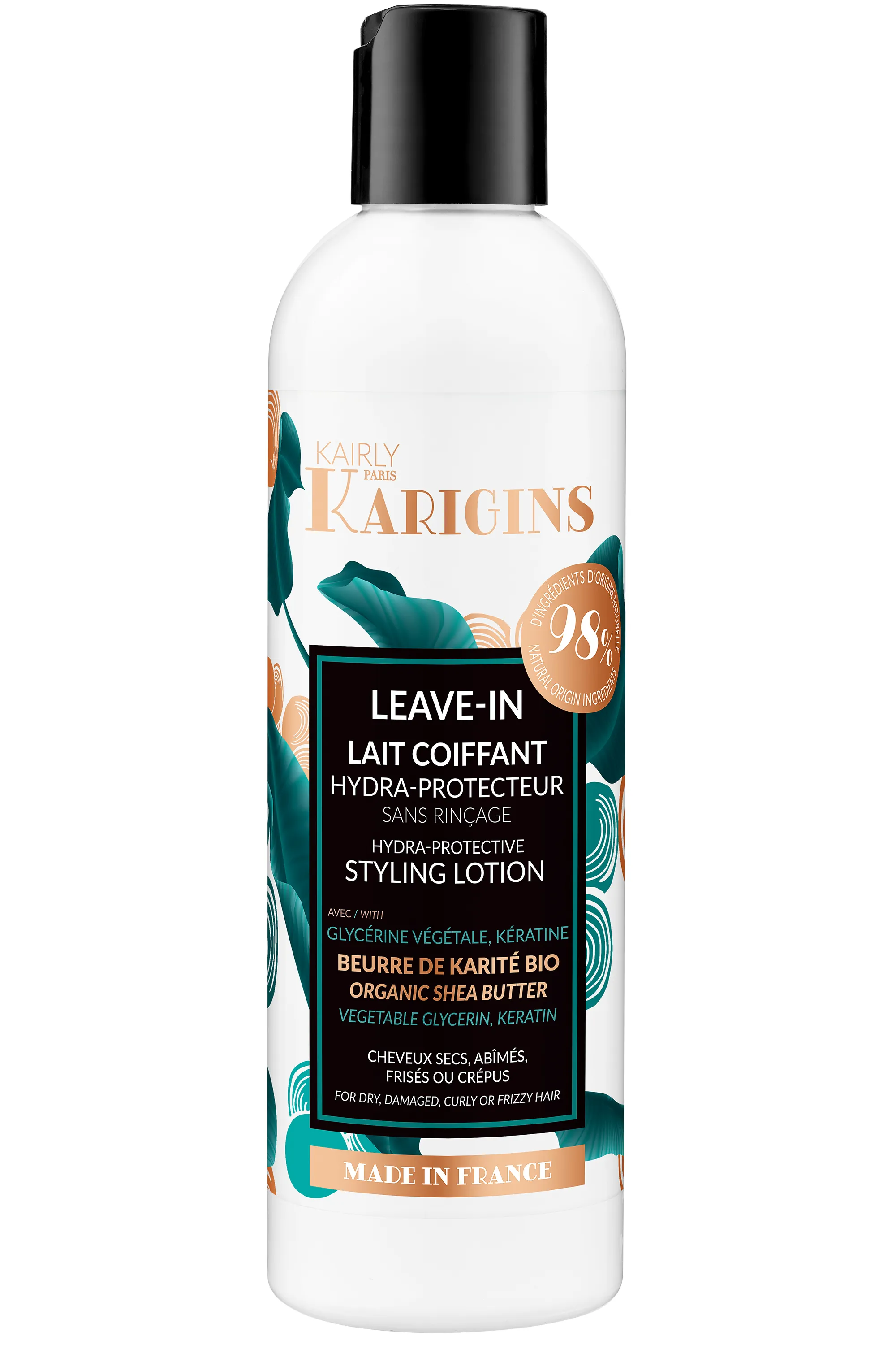 Kairly Paris Leave-in lait coiffant hydra-protecteur Karigins-250 ml