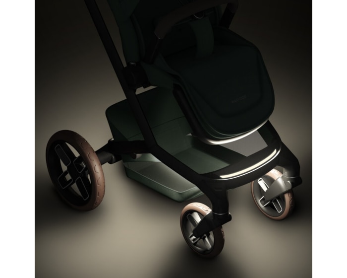 Fame   Babywanne 0 - 4 Y   0 - 22 kg    Bester Schlafkomfort für Babys |    Close2Me höhenverstellbare Babywanne |    LumiRide System |    SlideTech® Travelsystem  |    Ergonomischer Sitz |
