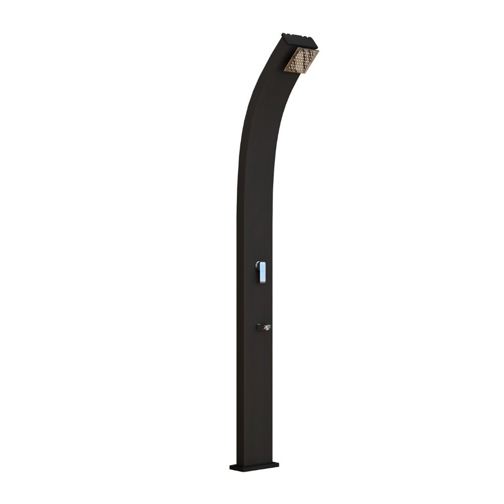 Home Deluxe - ATHENS Solar Shower - 30 liter inhoud, incl. tropische douchekop en mengkraan | Tuindouche, zwembaddouche, tuindouche