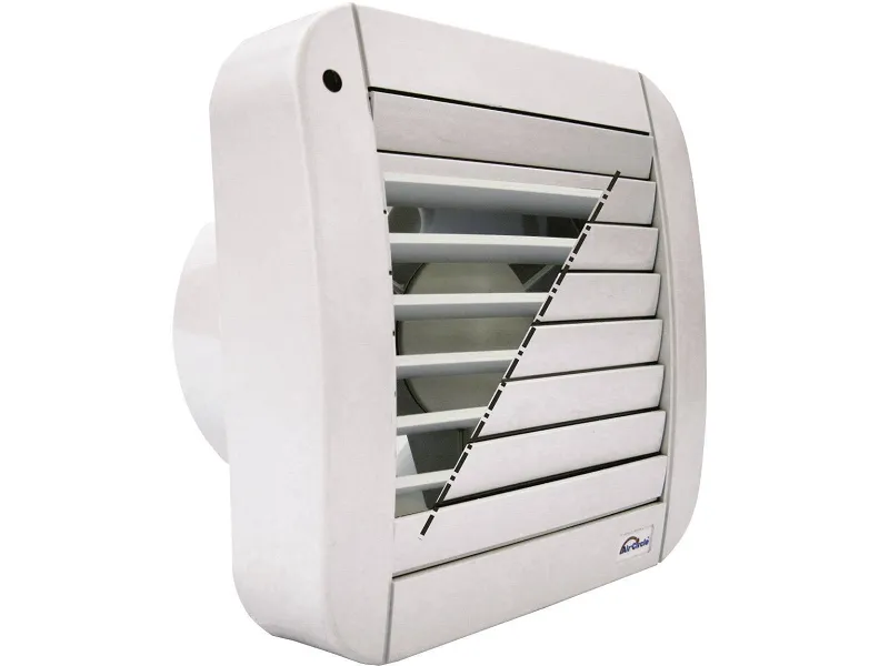 Wallair ECO 150 A Væg- og loftsventilator 230 V 320 m³/h 15 cm
