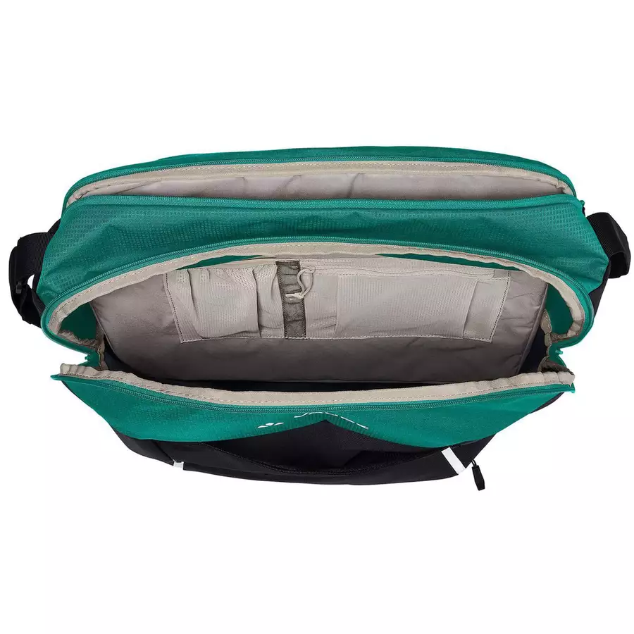 Vaude Cycle Messenger L - Umhängetasche 15.6 41 cm blackdusty forest