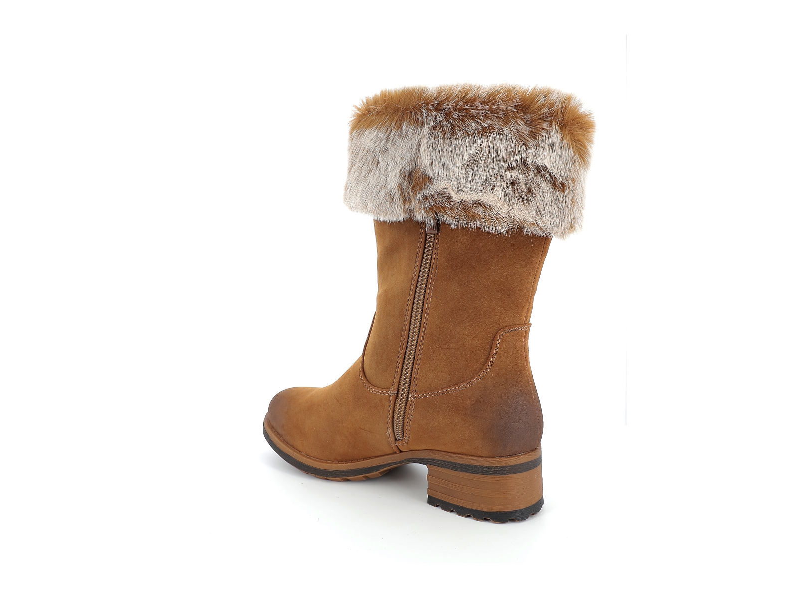 Rieker-96854 Synthétique Marron Moyen