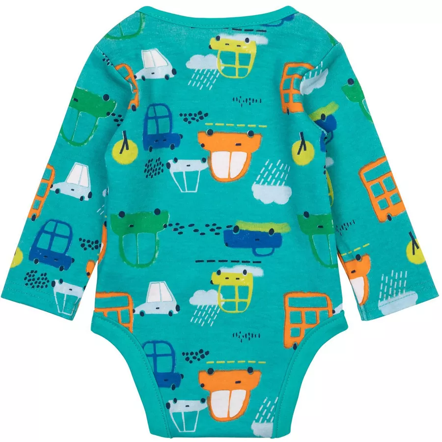 MINOTI Babyset 3-tlg. GrünWeißGrau