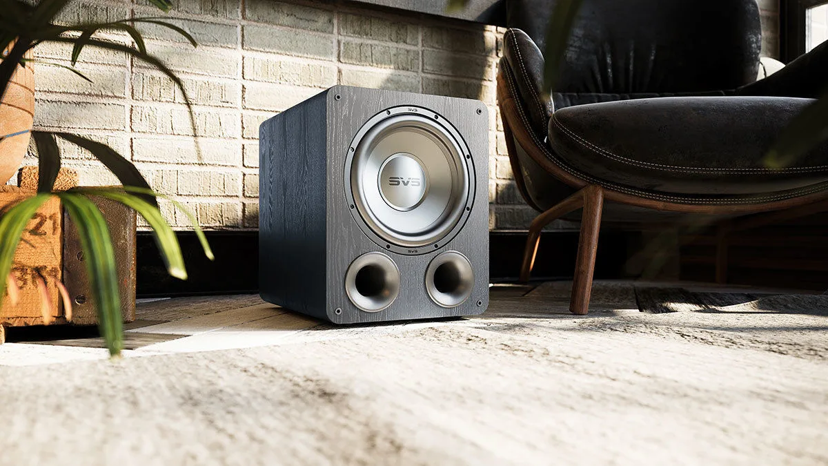 SVS PB-1000 Pro Bois noir Caissons de basses