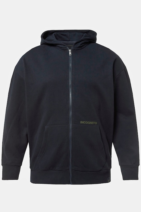 STHUGE Hoodie-Jacke, Fleece, Kapuze, Prints, bis 8 XL