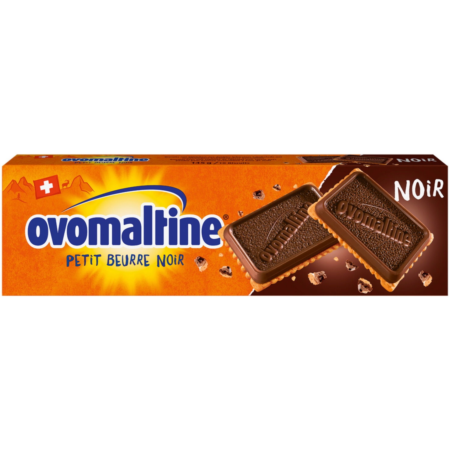 Ovomaltine Petit Beurre Chocolat Noir