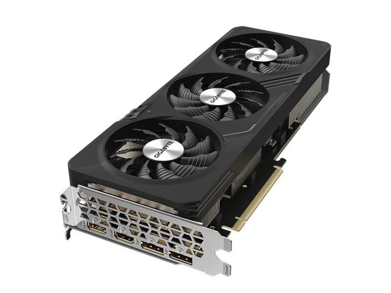 Gigabyte Radeon RX 7600 XT GAMING OC 16G - Grafikkort - Radeon RX 7600 XT - 16 GB GDDR6 - PCIe 4.0 - 2 x HDMI, 2 x DisplayPort