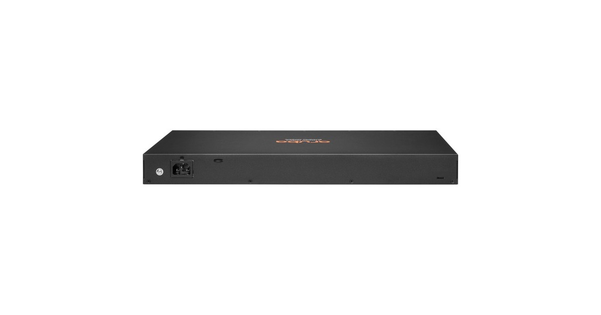 Hewlett Packard EnterpriseAruba CX 6100 24G CL4 PoE 4SFP+ switch  (Zwart, 370 Watt PoE, 1U)