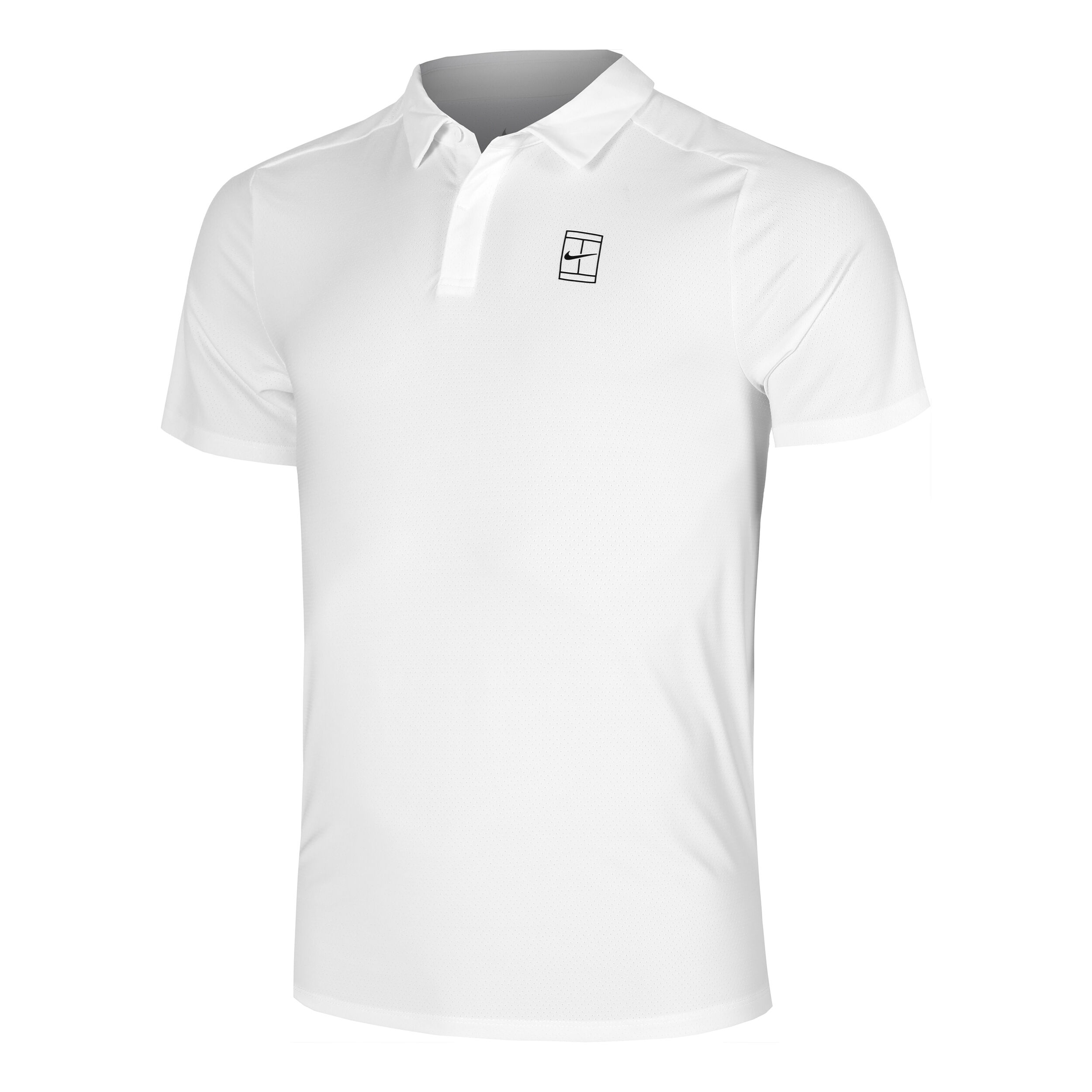 Nike Court Dri-Fit Advantage Polo Hommes - Blanc
