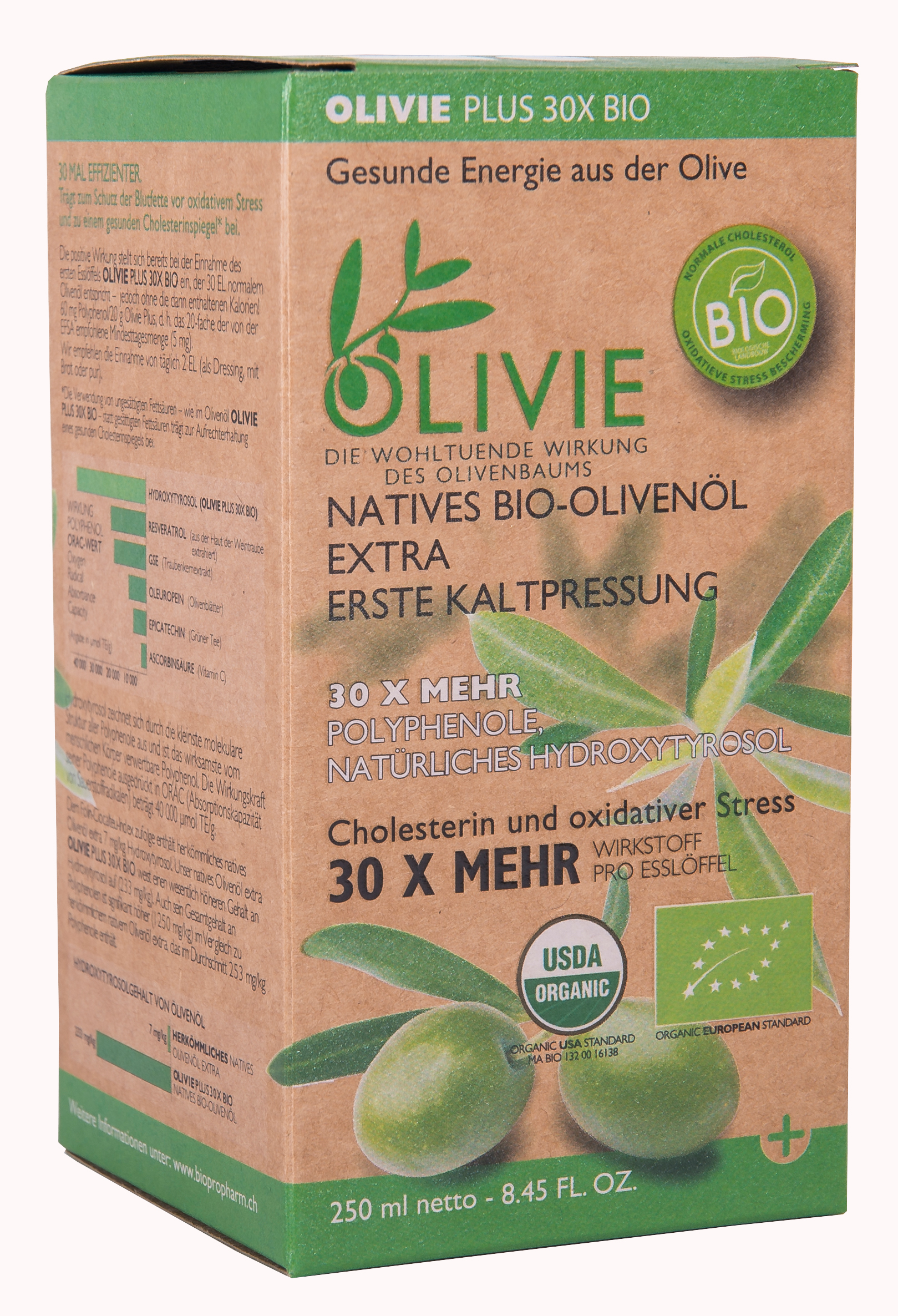 OLIVIE PLUS 30X<br>250 ml, Öl
