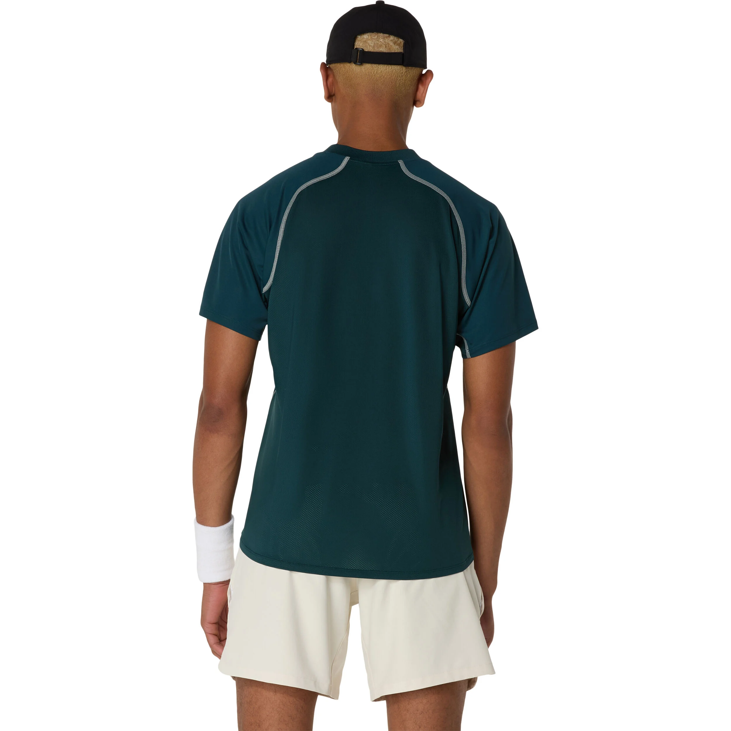 ASICS Match Actibreeze Polo Hommes - Vert Foncé