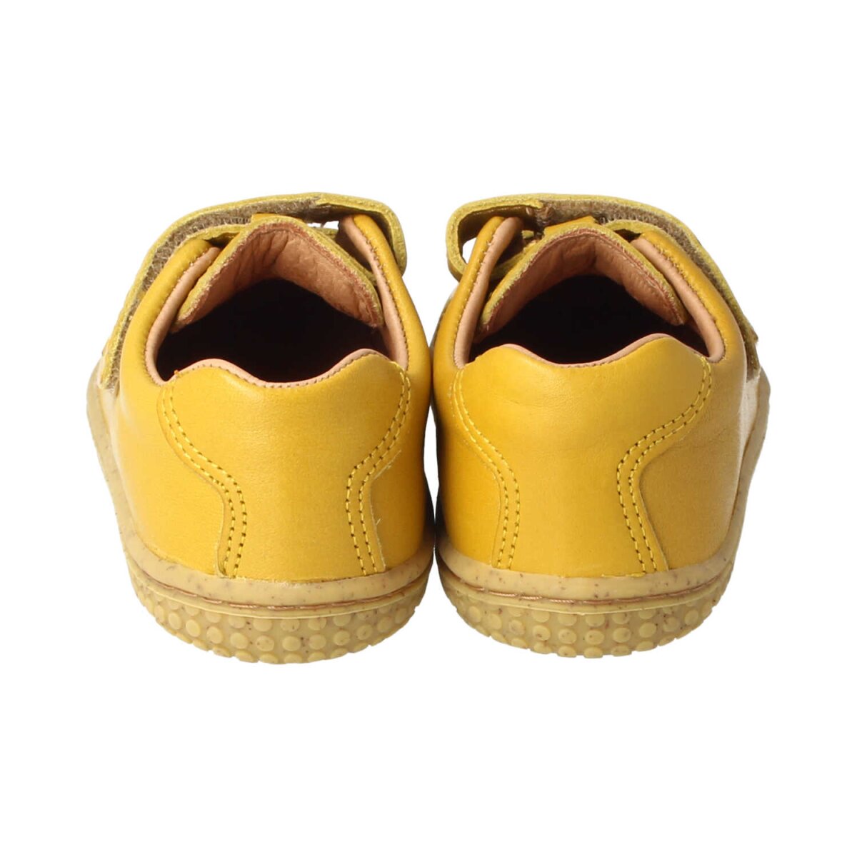 B3244-4 mustard SOFT-WALK BIO-nappa leather velcro Weite/M