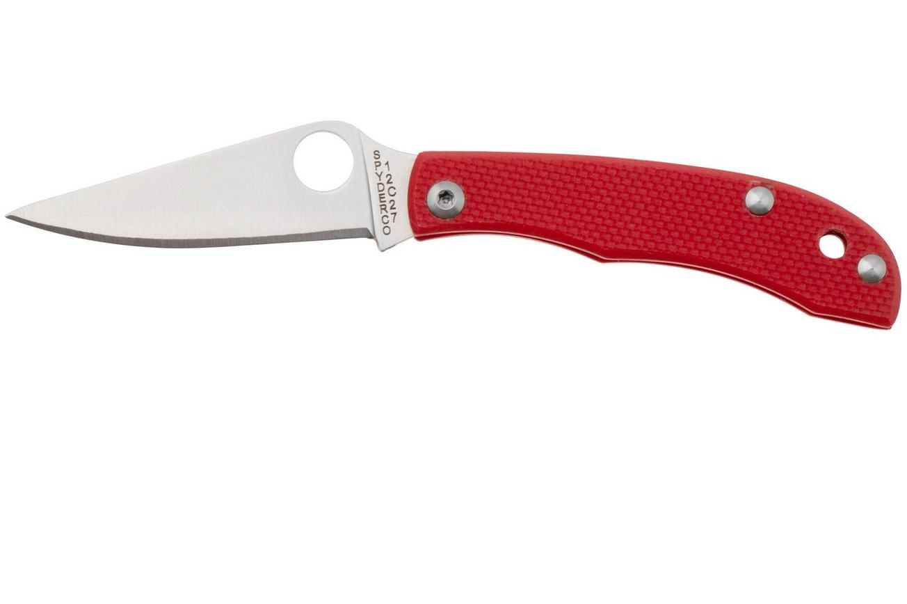 Spyderco Honeybee Red G10 C137GRDP sleutelhangerzakmes