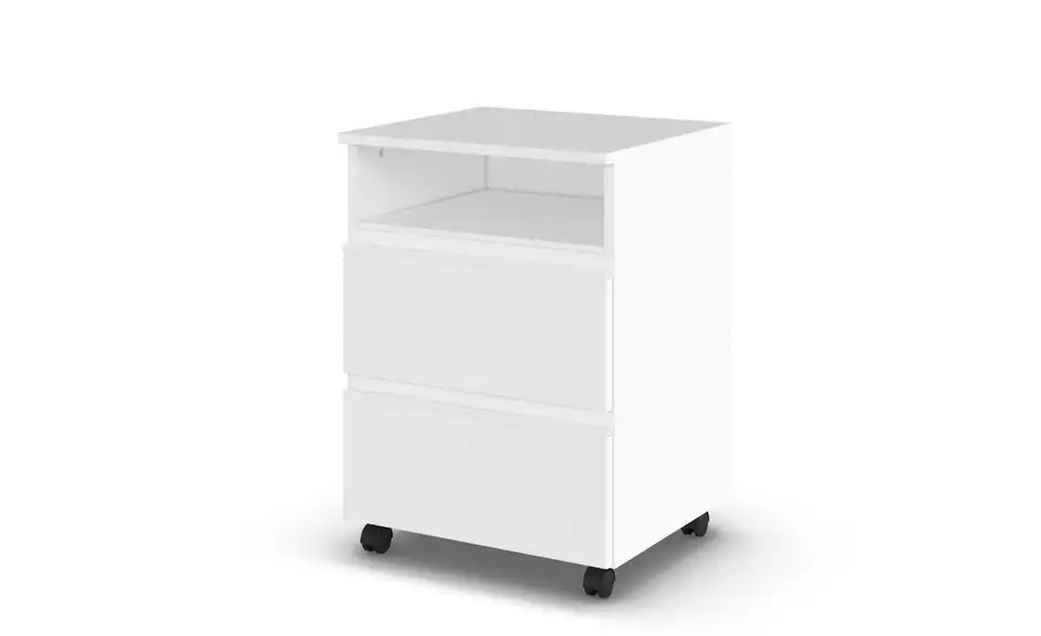 Wandregal 65 cm mit Rollen