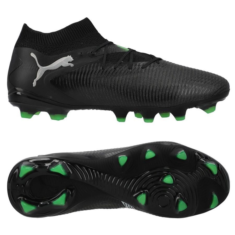 PUMA Future 8 Pro FG/AG Eclipse - Noir/Cool Light Gray/Vert