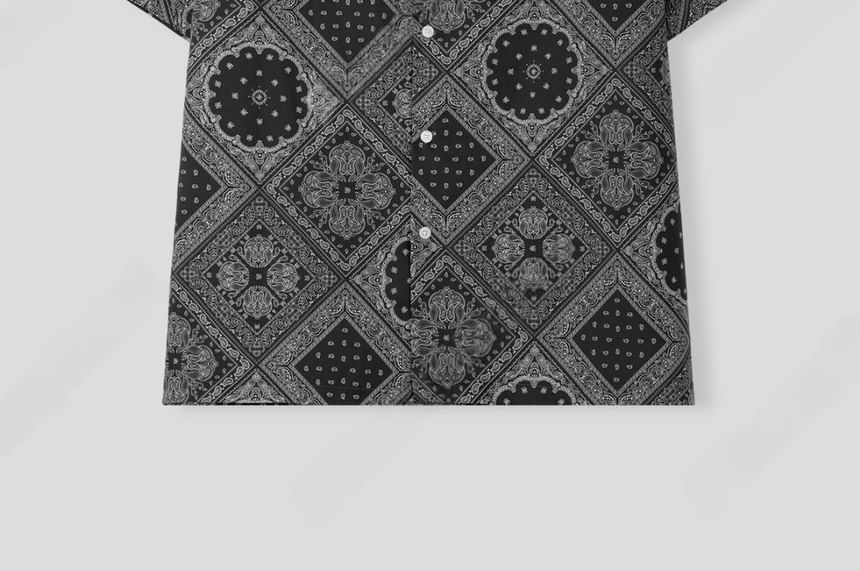 SeoulPop - Shirt met korte mouwen en patroon