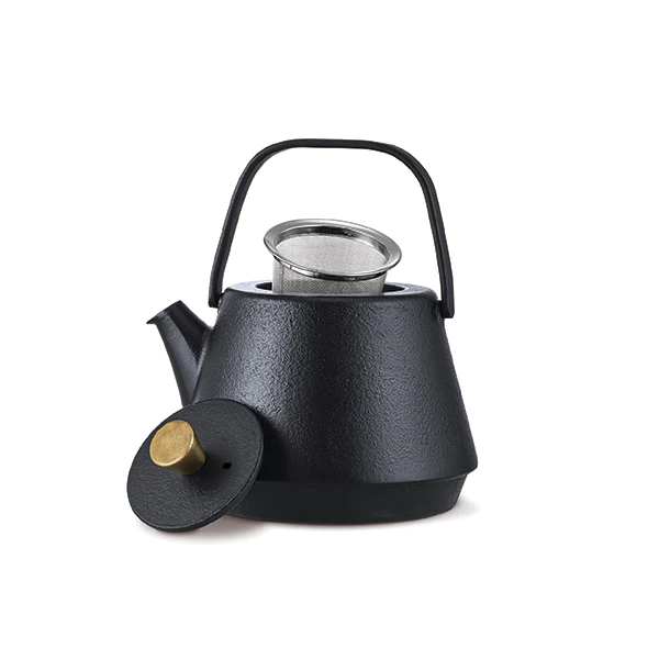 Théière en fonte 1,2 L Saga noir Beka