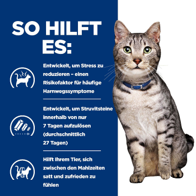 Hill's VET Katze Prescription Diet c/d Urinary & Metabolic Huhn 12x85g