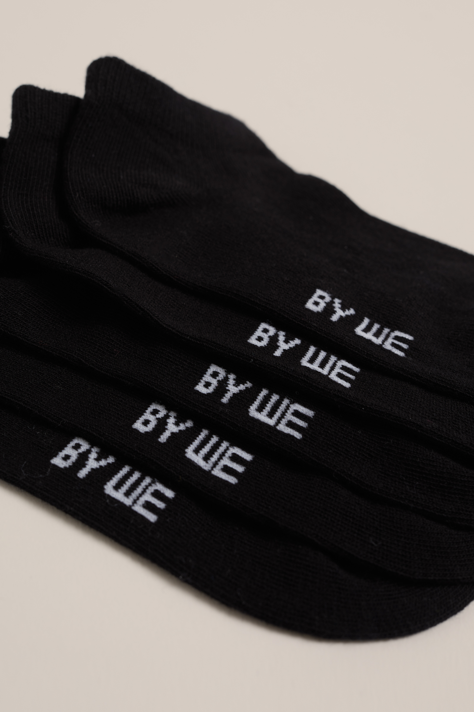 Jongens sokken, 5-pack WE Fashion Zwart